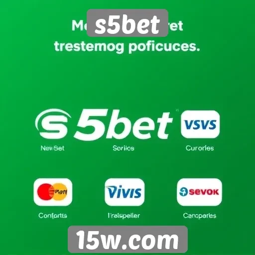 novidades no s5bet incluem novos métodos de pagamento
